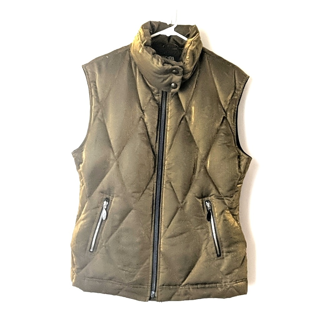 Gold Escada Down Vest